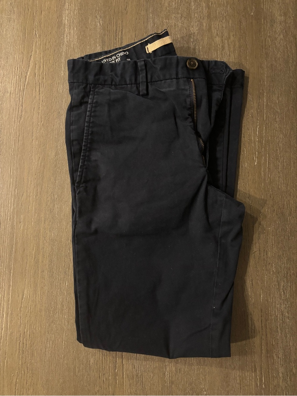 Men's Navy Chino Pants - Banana Republic